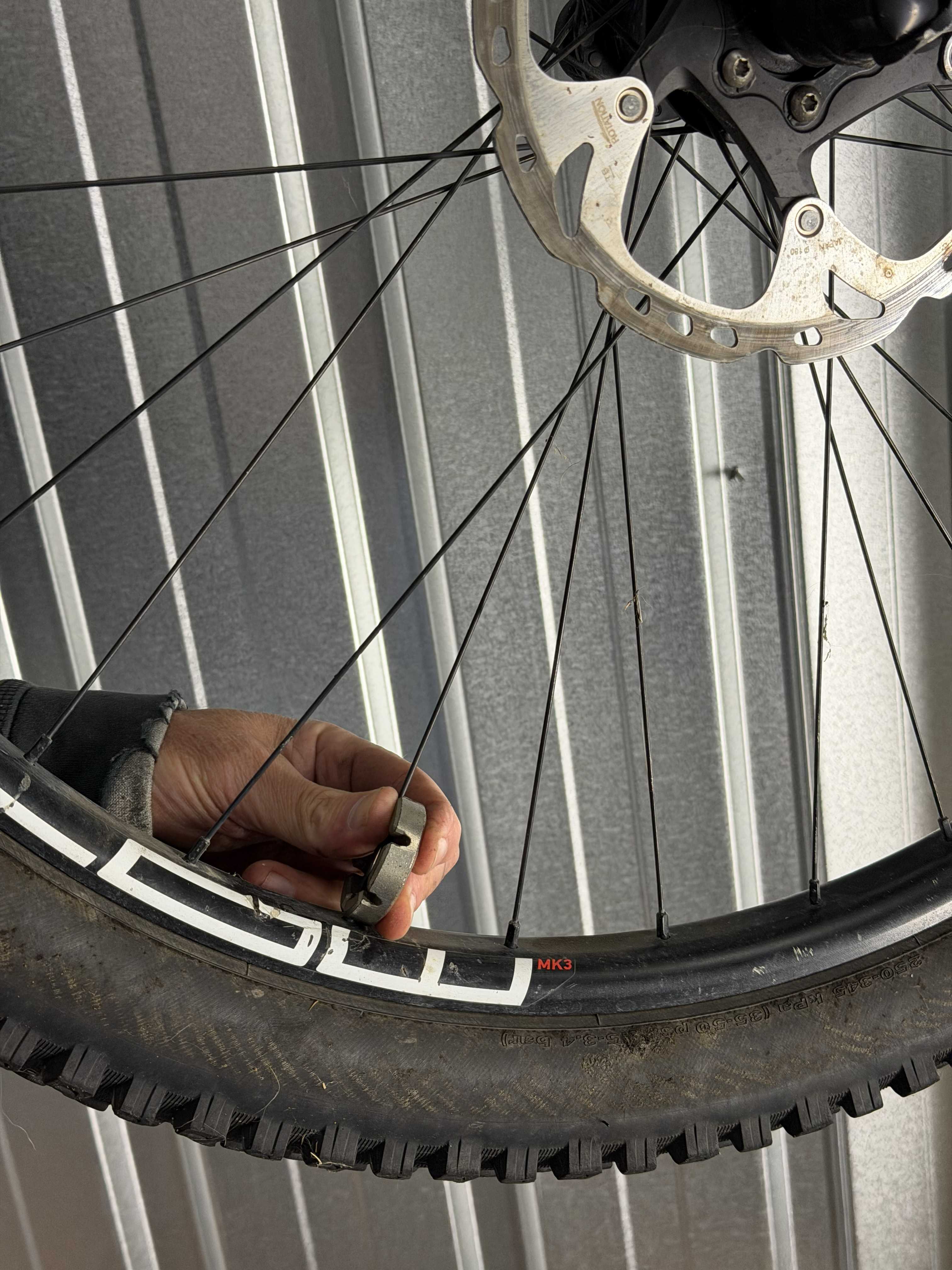 Wheels Trued & Spokes Tensioned