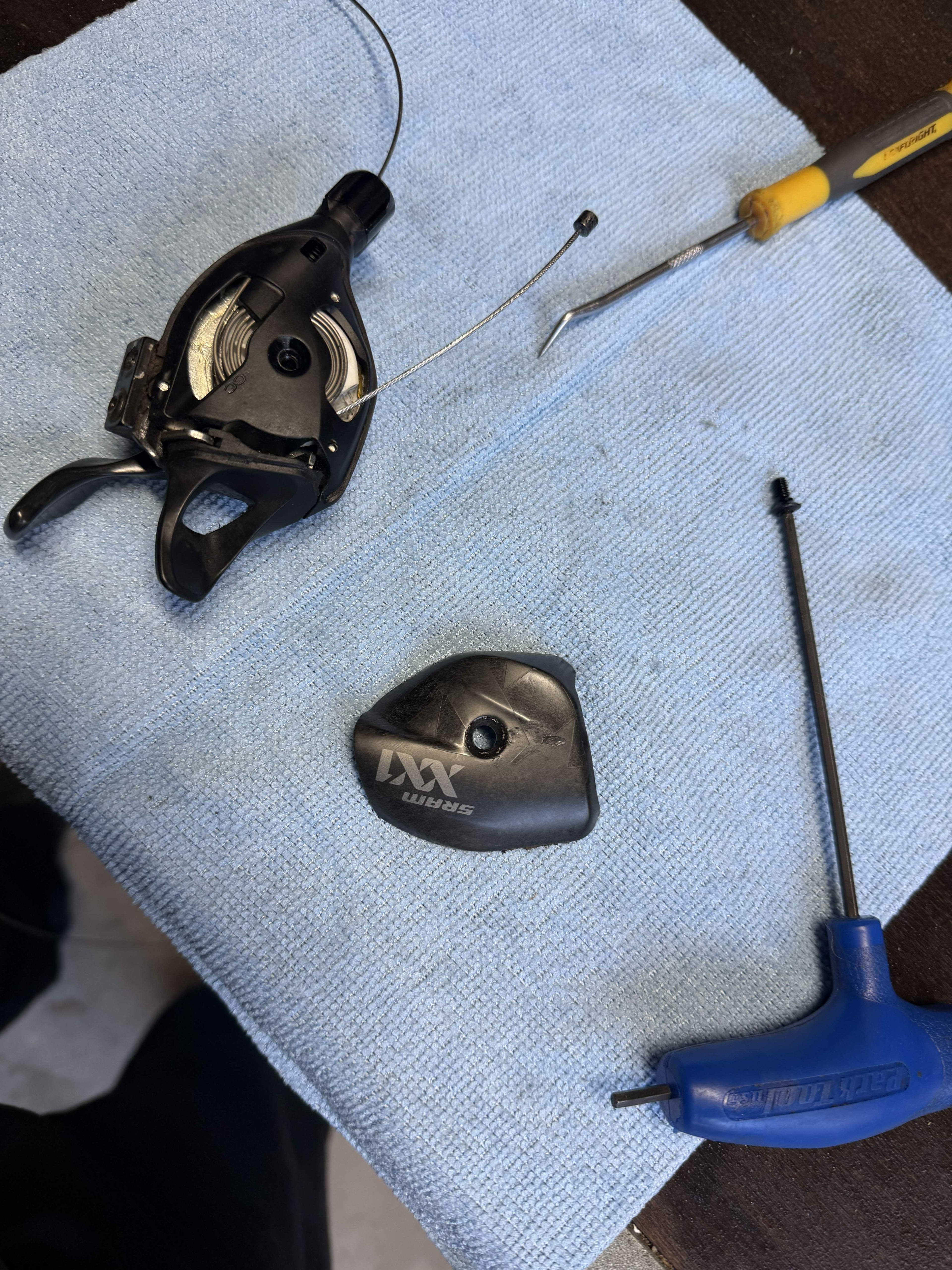 Shifter Cable and housing Replaced (external)