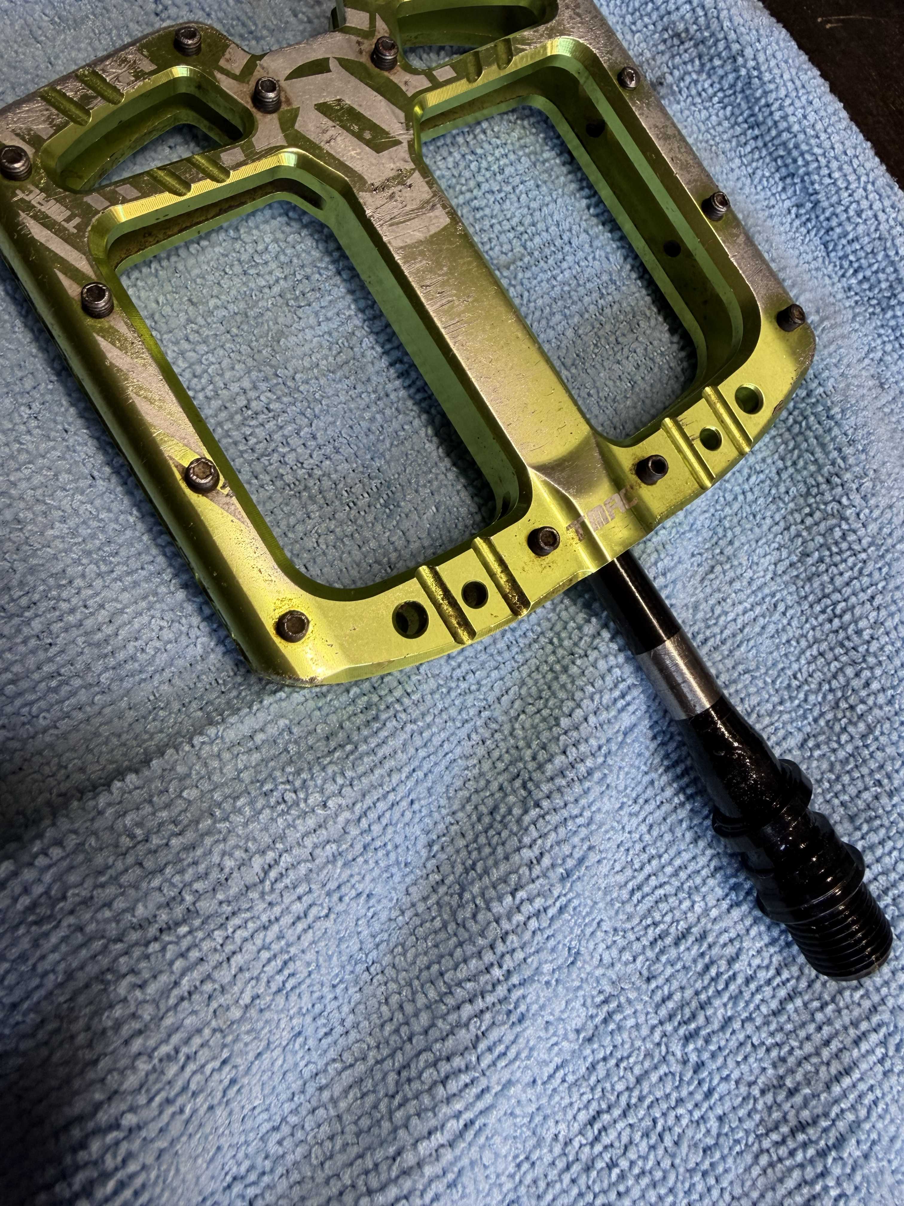 Pedals Serviced